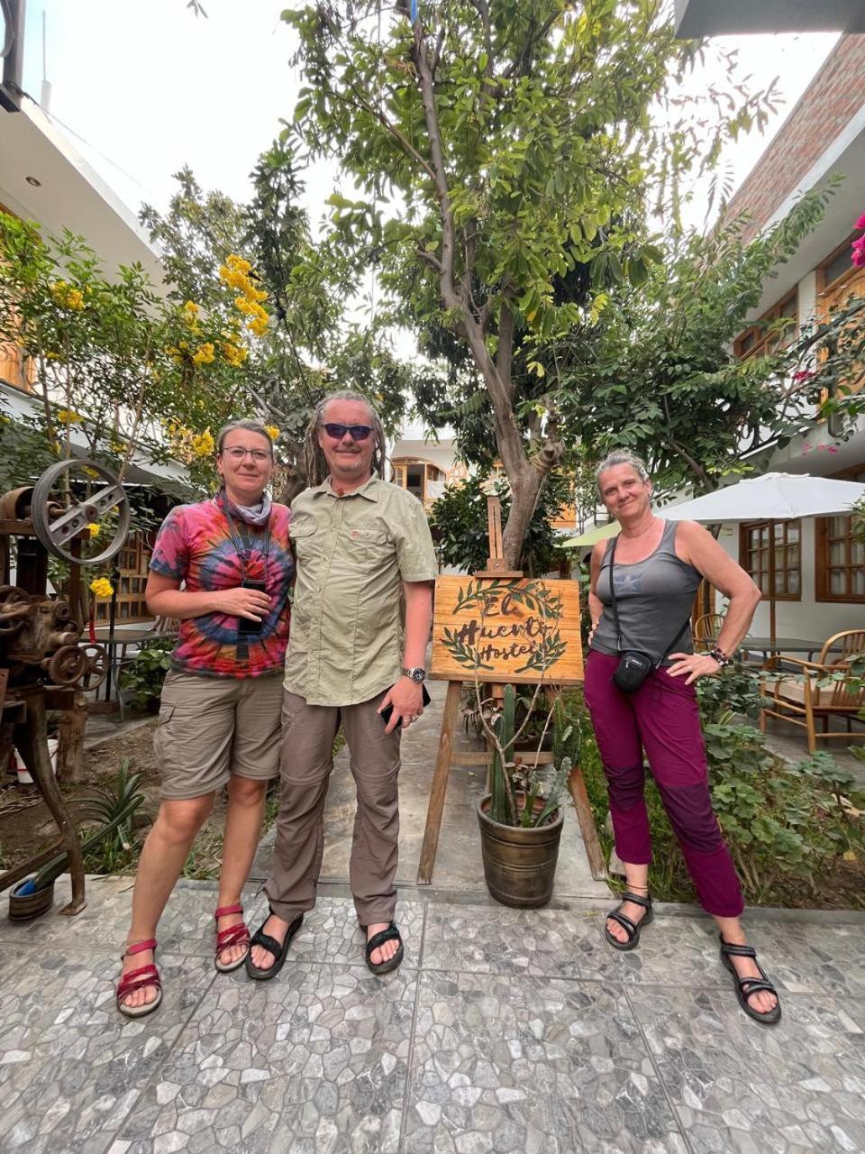 El Huerto Hostel Ica Kültér fotó