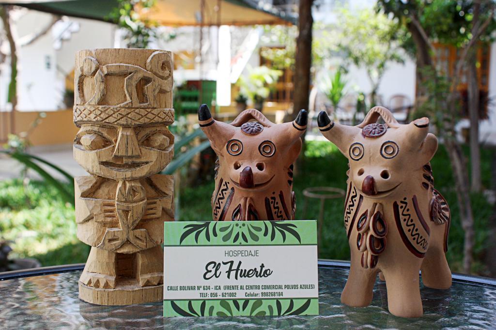 El Huerto Hostel Ica Kültér fotó
